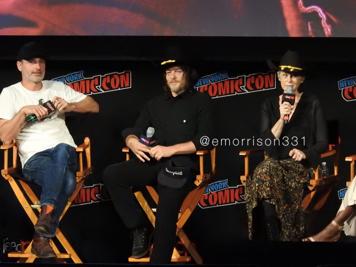 #OGATLSurvivors #TheWalkingDead #nycc #AndrewLincoln #NormanReedus #MelissaMcBride