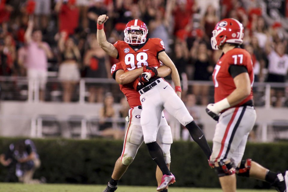 redandblack's tweet photo. PHOTOS: UGA vs. Vanderbilt, second half #VANDYvsUGA
https://t.co/cn99nOa8UZ https://t.co/9AsVPvl4K7