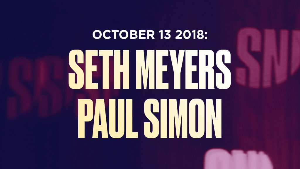 nbcsnl's tweet photo. NEXT WEEK!! #SNL https://t.co/E8V7WmKwjg