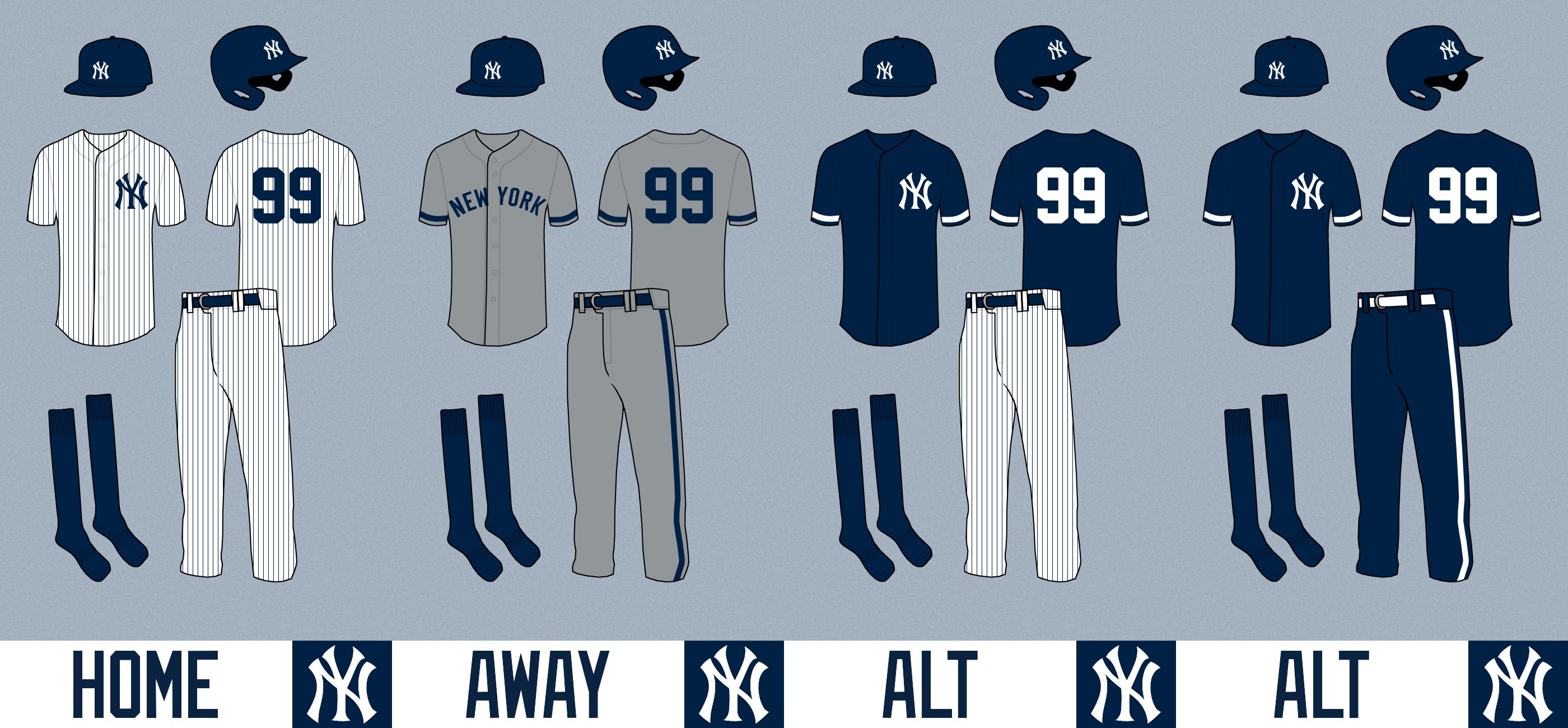 concept new york yankees uniform