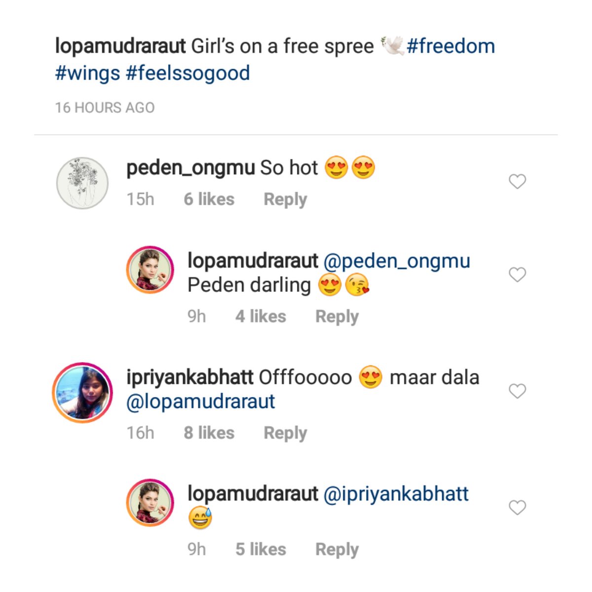 TeamLopa's tweet photo. Comments 📲 | By #RohitKhandelwal, #PedenOngmu and @iPriyankaBhatt! https://t.co/0zGAQuwOGd