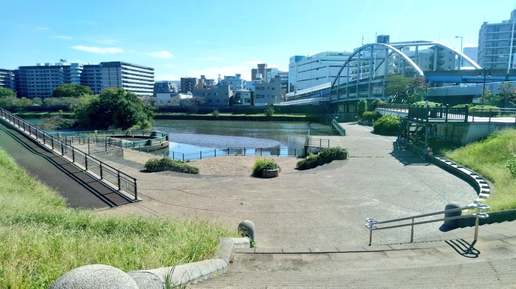 ひでまろ On Twitter 板橋区 舟渡水辺公園 に来ております 仮面ライダーロケ地巡り