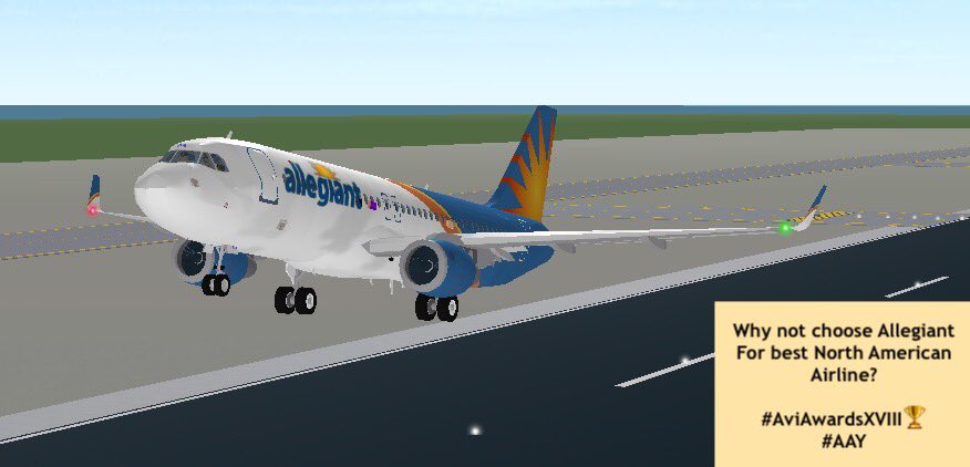 Roblox Allegiant Air On Twitter Wow We Are Beyond Thrilled To Have Been Nominated For Best North American Airline Aviawardsxviii Be Sure To Vote For Us Allegiant Air Link Https T Co Ld6ldclkpg Rt S - roblox allegiant air on twitter lights out as