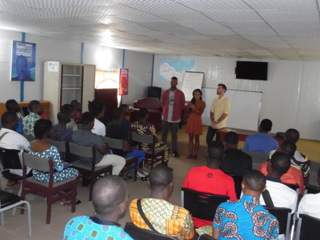 BelmiraMy's tweet photo. Special thanks the Peace Corps volunteers and all the speakers for sharing their knowledge and experience.
#EnglishMeetup, October 06th https://t.co/UJelJ3wWvp
