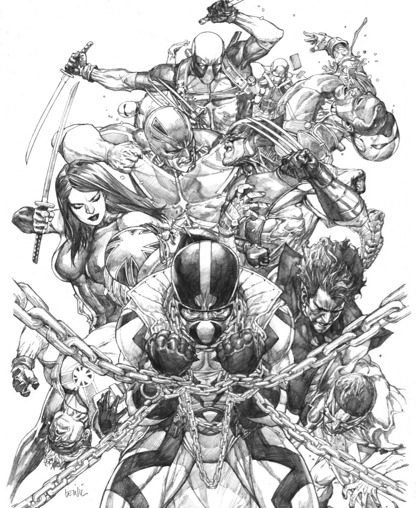 Artbybenhigbie's tweet photo. #art from #UncannyXForce #20 by Leinil Yu #marvel #marvelcomics #comiccon #comicconasia #artists #geeks #xmen #xforce #deadpool #wolverine #logan #artnet #superhero #superheroes #superheroez #cosplay #inspiration #motivation #illustration #geek #geeknet #geeks #nerdnation https://t.co/GkBZYNiz10