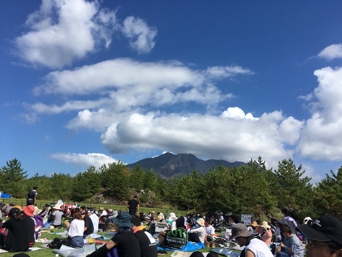 5ma5ma5's tweet photo. 楽しいよー

#サツマニアヘスティバル
#タブゾンビ
#鹿児島#桜島 https://t.co/Gb4GH7mL8N