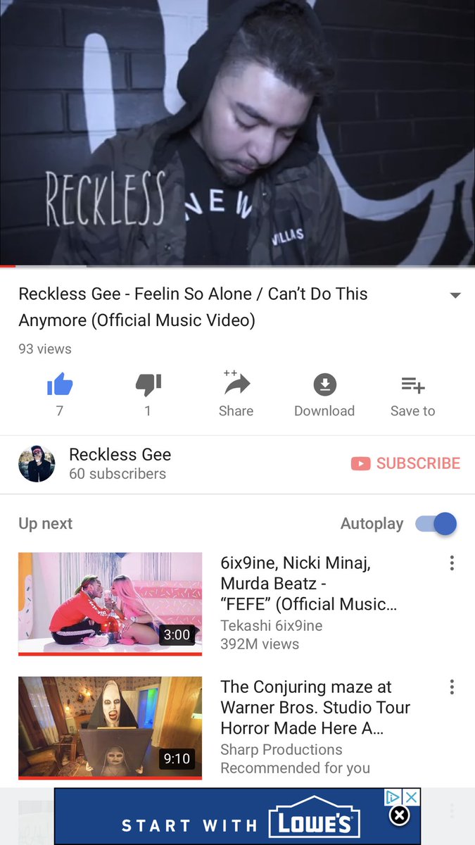 RecklessGMusic's tweet image. Can we get this to #100views ⁉️
Click the link in my bio to watch my #NewMusicVideo 🖤🖤
#share , #comment  , #like , #subscribe 
Different types of vibes on the way! 😌🙏🏽