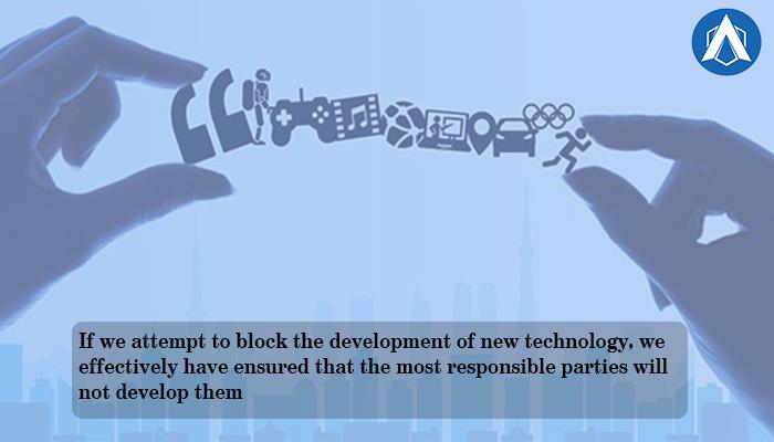 appsquadz's tweet image. If we attempt to block the development of new technology, we effectively have ensured that the most responsible parties will not develop them.
#AndroidAppsDevelopment #iOSAppsDevelopment #webAppsDevelopment #AppSquadz #Quote