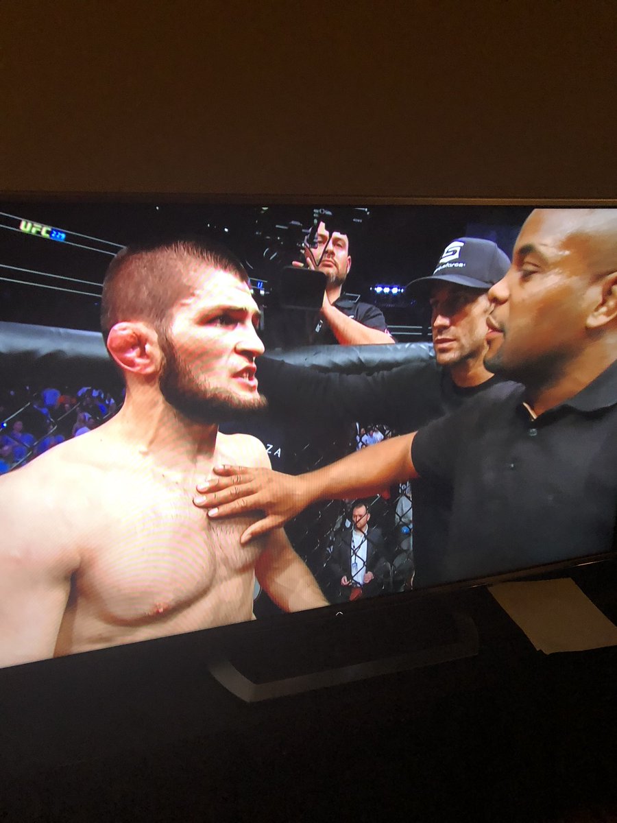 TimKennedyMMA's tweet photo. When you have two former champions pleading with you to start using your head and relax.... Maybe you should listen. #ufc https://t.co/dLZInvJrqP