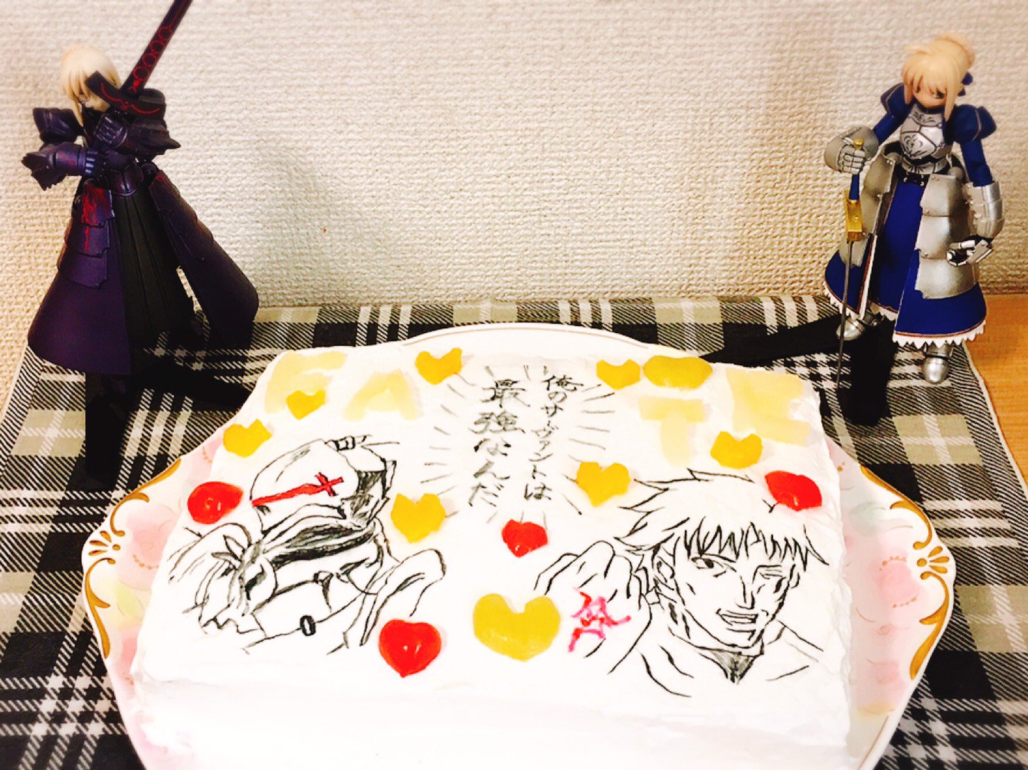 ｔｅｆ ちーむえたにてぃふぃーるど 痛料理 Fate Zero 間桐雁屋 バーサーカーランスロット ことあるたびに 雁夜おじさんいい人すぎる と口癖のように言う雁おじ押しの嫁が ランスロ好きな旦那のために痛ケーキを作ってくれた Fate Zeroのバーサーカー