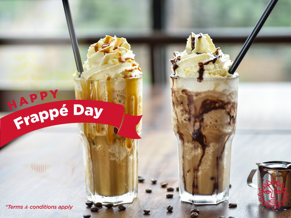 javahouseafrica's tweet image. Cheers to the Frappe weekend!!! Happy Frappe Day Java lovers!! Tell us which is your flavor of choice😊 . #happyfrappeday #javafrappes #javalove