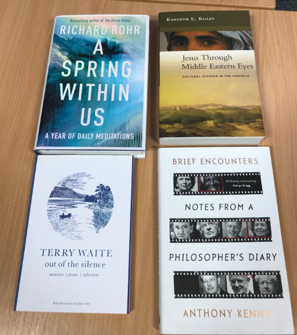 One person who retweets this will win all these books! 

Happy Sunday!