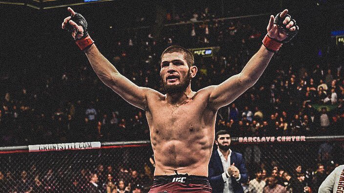 ReyadaCom's tweet photo. رسميا : الروسي حبيب نورماغوميدوف بطل العالم بالوزن الخفيف بالـ UFC بعد استسلام كونور ماكغريغورأمامه في الجولة الرابعة 🥊🥇 https://t.co/G5LSAogdAj