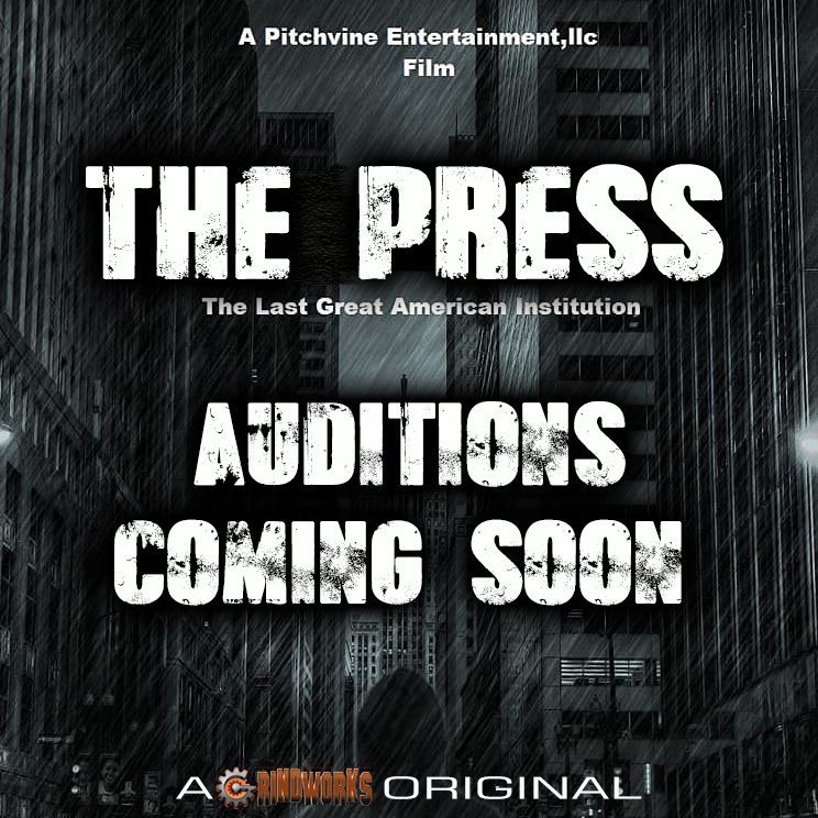 GrindworksMedia's tweet photo. If interested in participating in The #GrindWorksOriginal #film THE PRESS can comment w photo/bio link in comments on fb post. More info coming soon! #GrindWorksMedia #GrindWorksOriginal #ThePressFilm https://t.co/ybJKSDiNHs #actorslife #actors #actresses #castingcall #casting https://t.co/qrrWE9qr2i