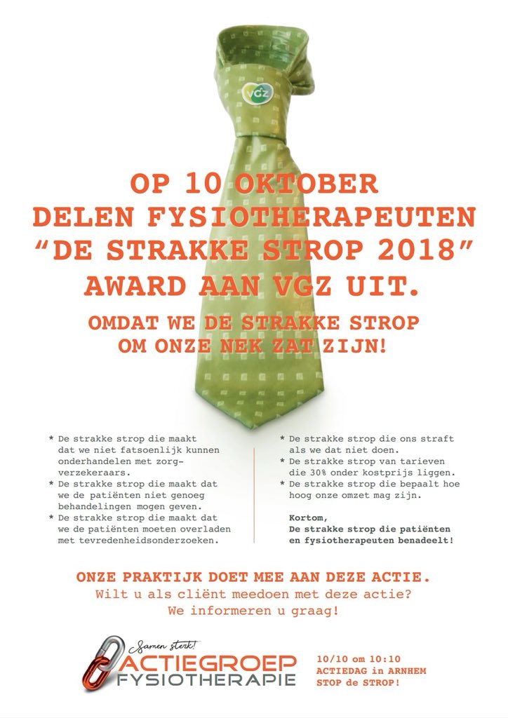 LiekeOketch's tweet photo. Als we nou met 1010 fysio’s komen @AFysiotherapie  #actiefsyio  op 10-10 en dan om 10:10 die strop uitdelen. Dan lach ik me rot rn wordt 10 mijn lievelingsgetal https://t.co/lfuLdRPTTy