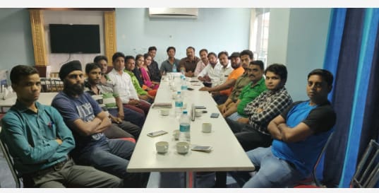 mukul_kamthan's tweet photo. नमो सेना युवा मोर्चा के तत्वाधान में #NSYM ki अनुसूचित जाति संकुल की प्रथम बैठक आयोजित की गई । जिसमें #NSYM के नव नियुक्त sc संकुल के जिला अध्यक्ष राजेश वाल्मीकि ने अपनी 20 पदाधिकारी व 100 सदस्यों की जम्बो कार्यकरिणी की सूची सौंपी @virendra79 @chshekharbjp @DushyantDholpur https://t.co/lMj3qRVhaC