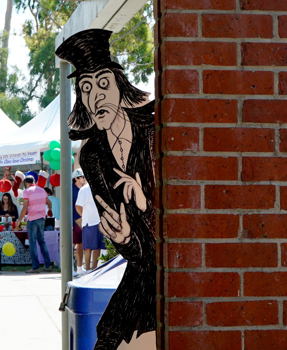 LoriRLopez's tweet photo. Mister Snark lurking at Orange County Childrens Book Festival 2018! <3 #occbf #mistersnark #mistersnarklurking #thedarkmistersnark #lorirlopez #author #illustrator #bookcharacter #books #kidsbookfest #originalcharacter #standee #cutout #halloween https://t.co/j9x4NTNgRd