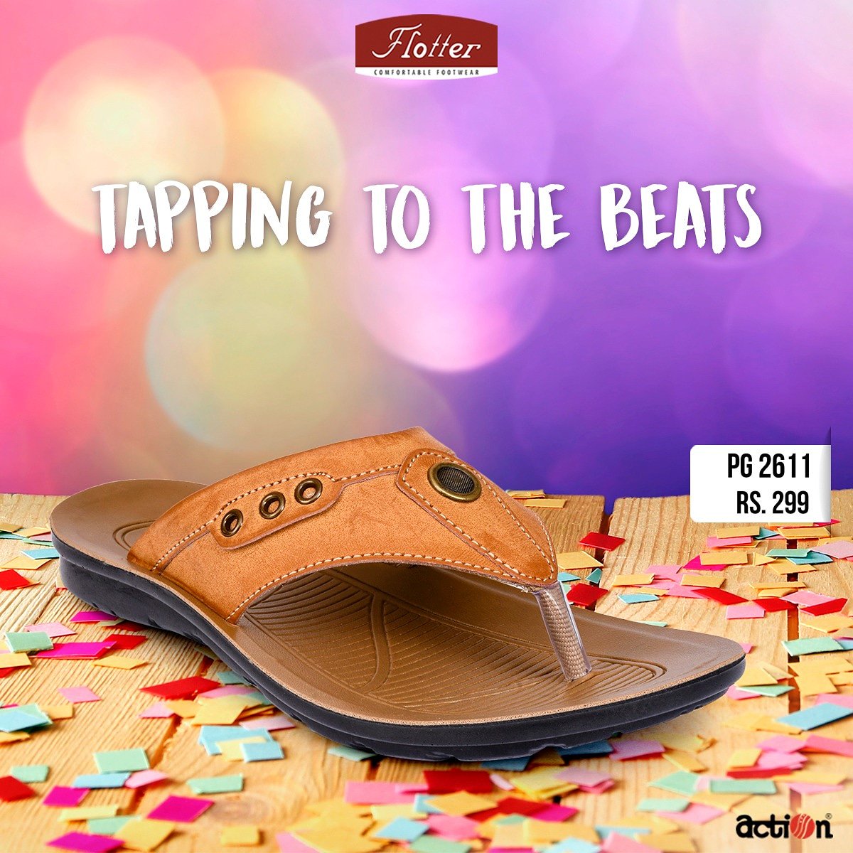 action flotter sandals