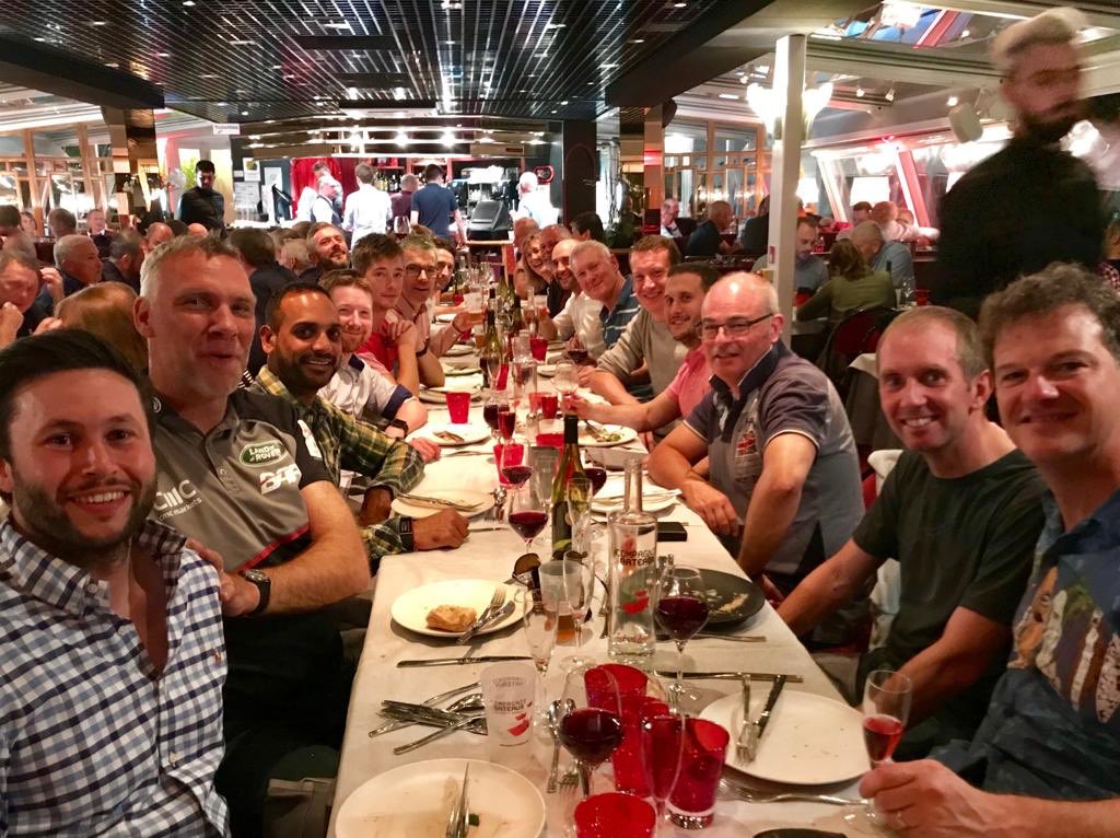 GrahamKSaunders's tweet photo. All finished and in one piece. Well done everyone. 525 miles across France! https://t.co/Xhq0bStNTp