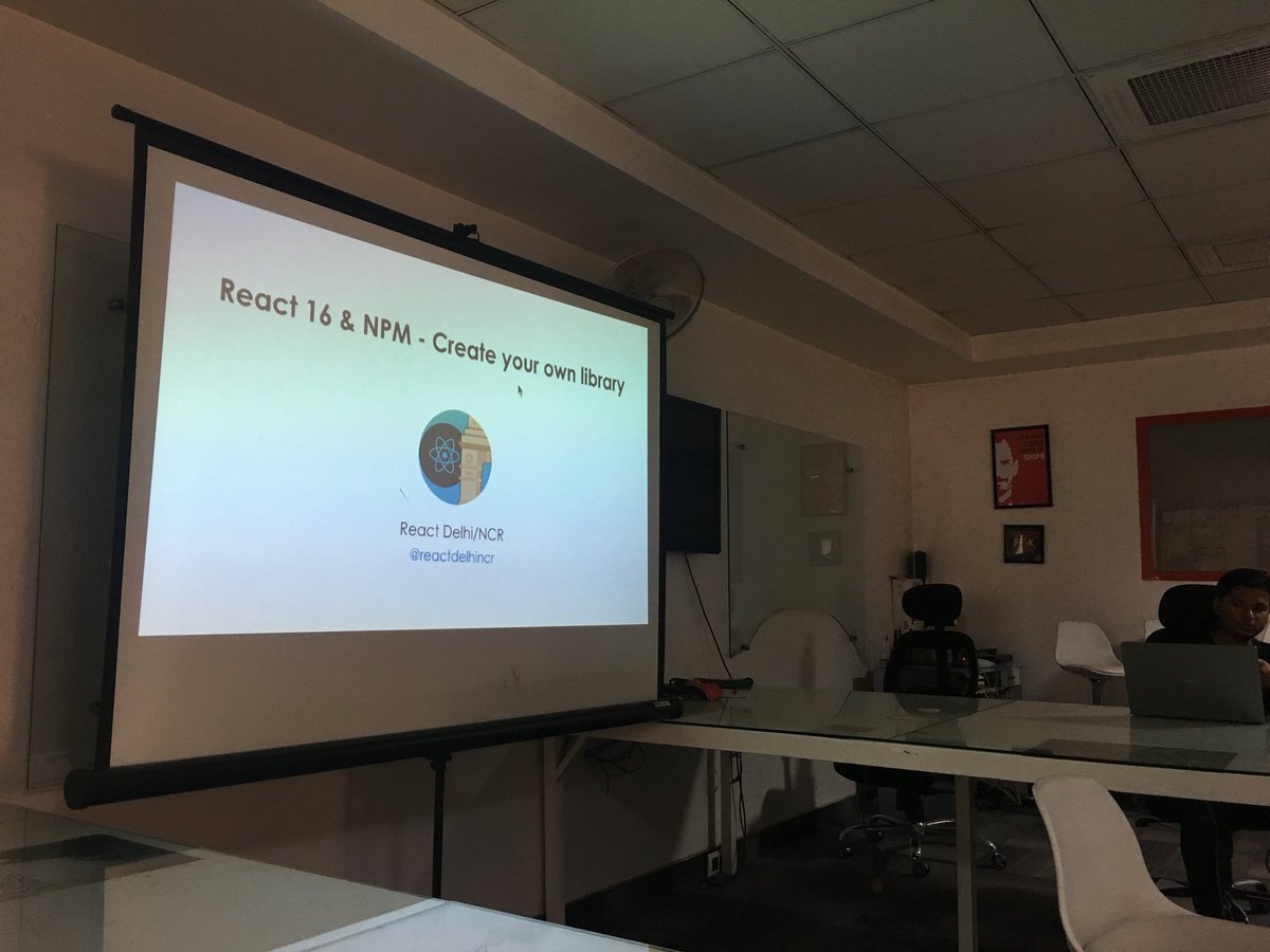 gujral_tanvee's tweet image. All set for the meetup @reactdelhincr