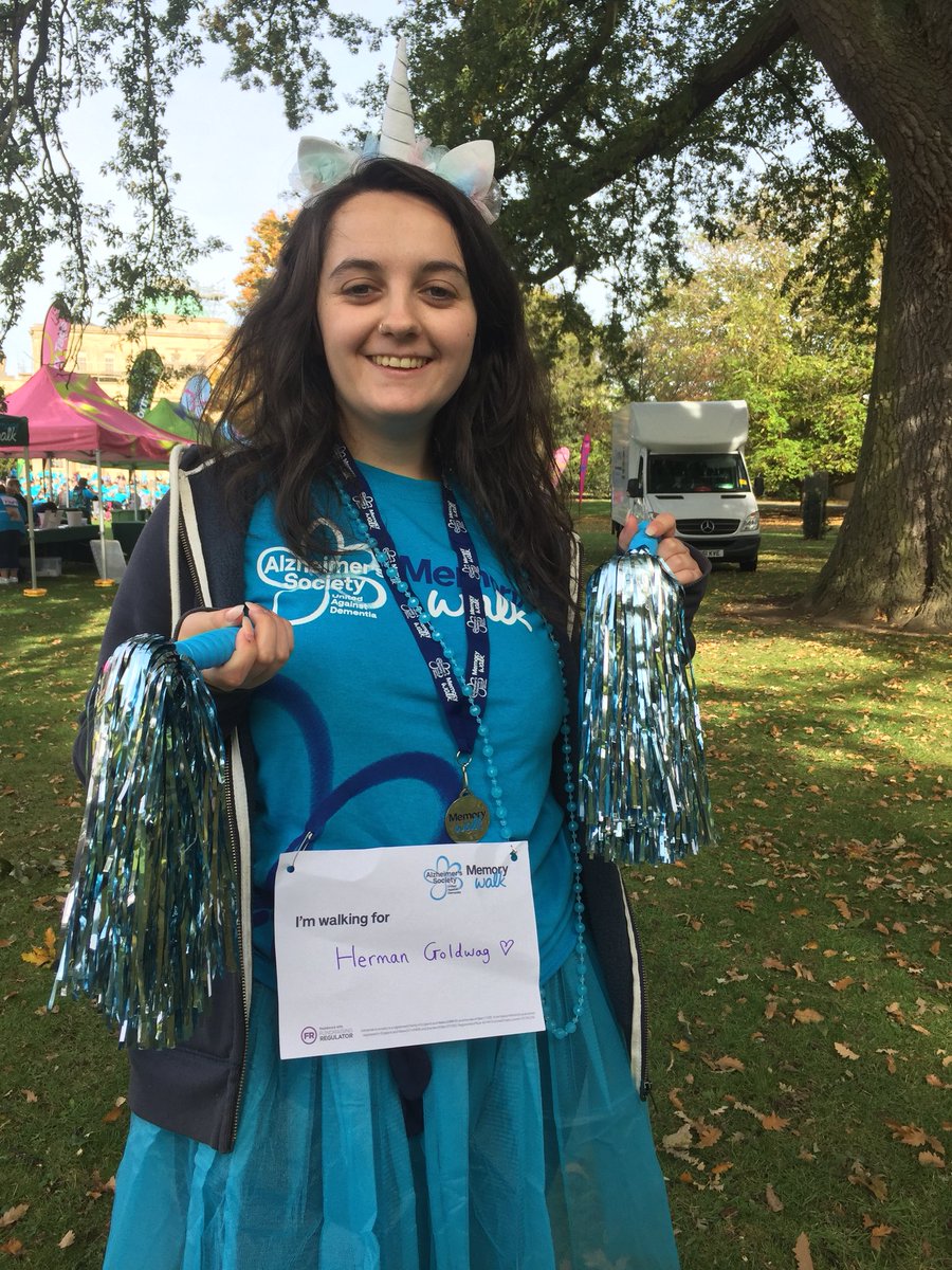 ActionColour's tweet image. Well done Naomi Tustin for completing the 6.5k Cheltenham Memory Walk and raising £577 in the fight against Alzheimer’s and dementia. #MemoryWalk