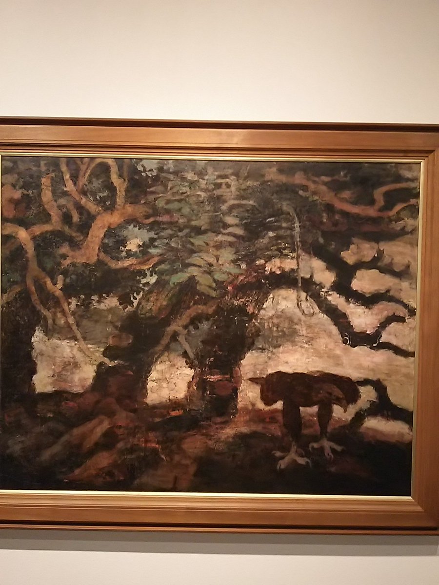 東京国立近代美術館コレクション展。5室「戦争の時代と動物たち」の
