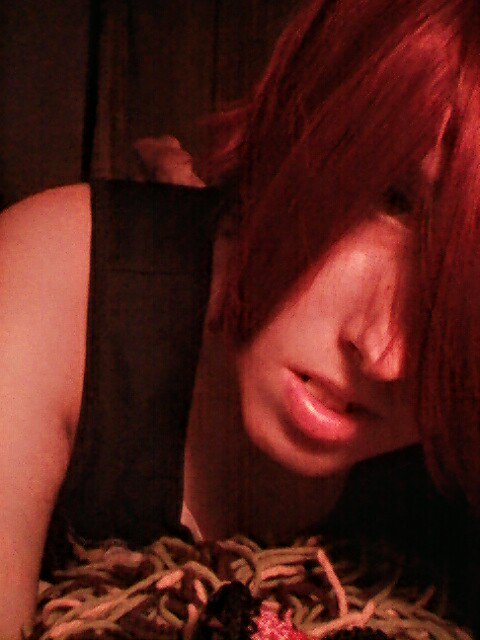 Me without my wig and then me with my wig I think I look better with my wig (I just got my haircut 4 days ago)