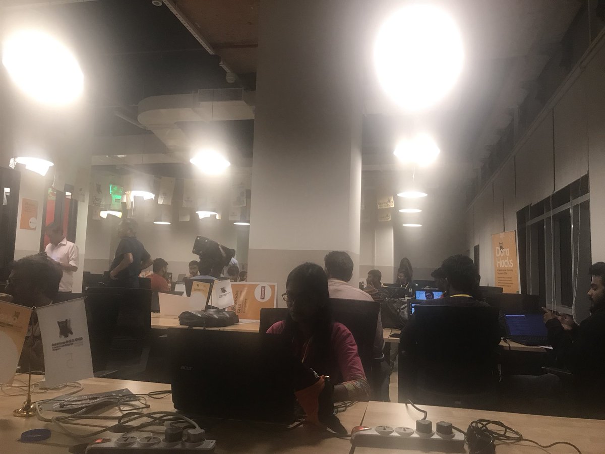 gokulgaze's tweet image. Mentoring a bunch of brilliant hackers on the possibilities of #Blockchain and conversing about #DistributedConsensus and #VerifiableDataStructures in the #DoraHacks Hackathon was a great experience. This event gives immense confidence in the ability of Indian #StartUpEcosystem.