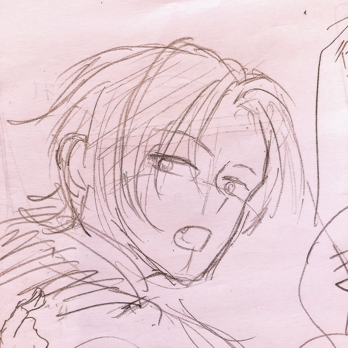 文字書くのしんど過ぎて清光描いちゃう 
