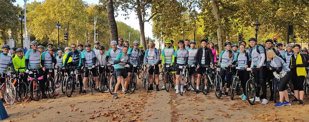MarcWatersLdn's tweet photo. Palace to Palace 2018. @PrincesTrust is an amazing cause and the support from @HPE_UKI community has been incredible. #HPEInspire #palacetopalace https://t.co/Zuzs9Mux09