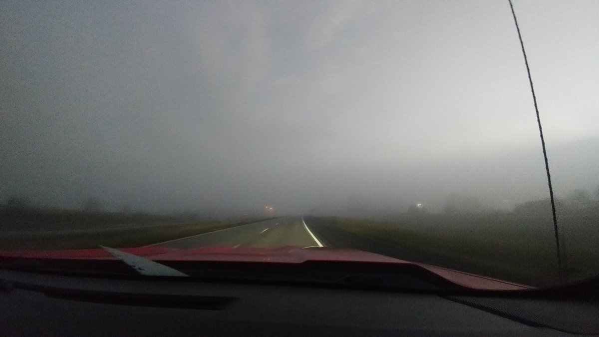 SeamlessExperts's tweet photo. This is our view this morning as we head to Farm Fest. Fog will lift soon. It is a beautiful day. Remember to let us know you saw us on Twitter to be entered into our Social Media drawing. https://t.co/7A3Rjv5AGL