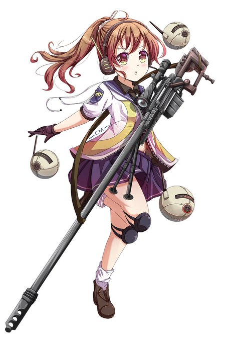 スパイラ (SPR-2) #OC #消防ライフル #ライフル #スナイパー #original #OriginalCharacter #Design #デザイン https://t.co/iALcGb2Mo5 