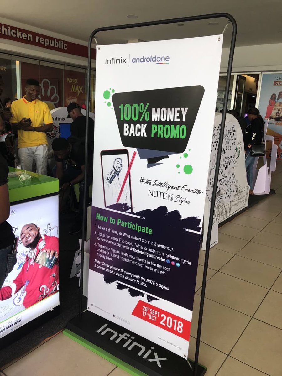 RealDreylo's tweet photo. Don’t Dull yourself! Come to Ikeja City Mall now!!!!!!! It’s going down Live!! #Note5StylusActivation https://t.co/tLuFZoPsQg
