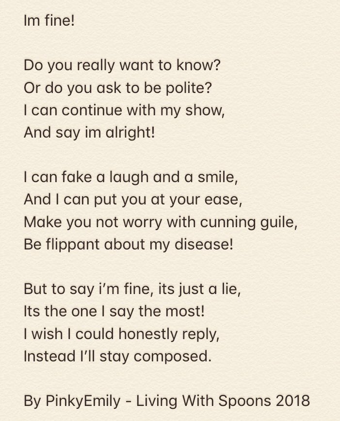 MadorMenopausal's tweet image. #PWME #CFS #DoYouSeeMeNow #MillionsMissing 💖🥄💜
