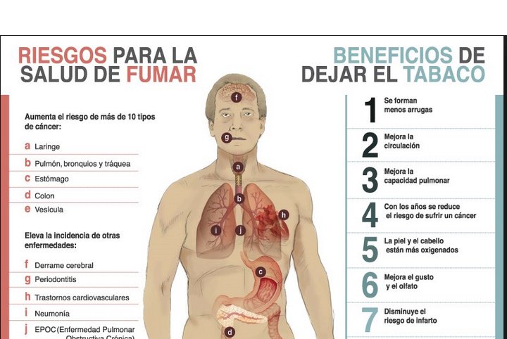 Dieta para dejar de fumar