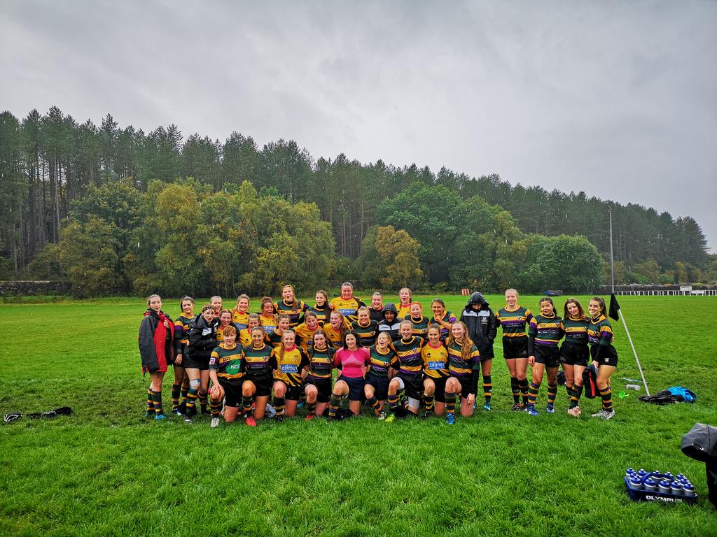 CarthaQPGirls's tweet photo. Thank you again to U18 Annan on traveling up for a great game, we came away with a win, Women of the Match goes to Kitty. Big runs and big smiles from all. 💛💚💜 #rugby #carthaqueens #oneclub #girlsrugby #asone #bethebestyou https://t.co/UgLqS3ovWl