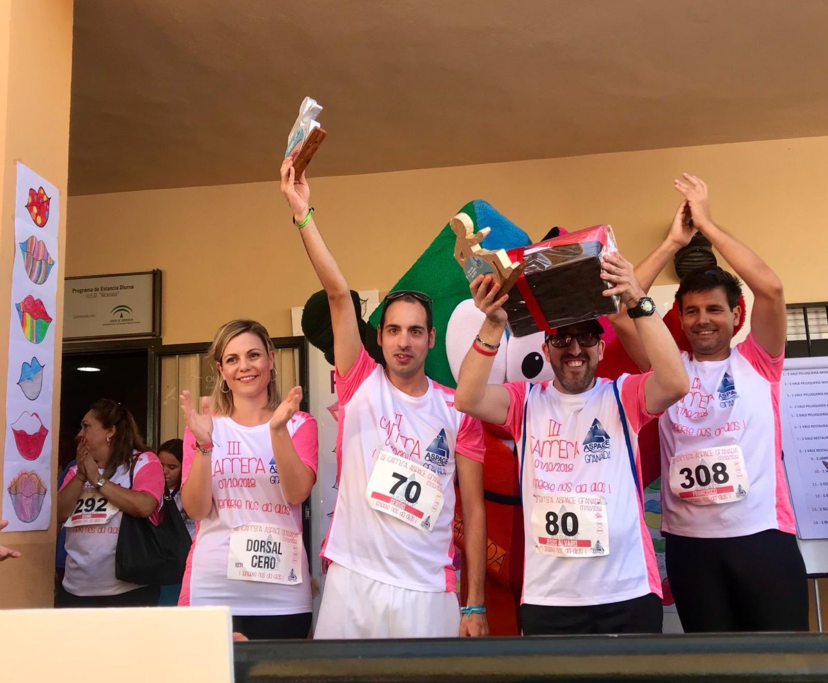 lydyamedina's tweet photo. Disfrutando de la III Carrera de Aspace Granada ¡Tenerte nos da alas!!! Enhorabuena a todas las personas que forman parte de esta gran familia!! Sois únic@s!!
#CarreraASPACEgranada #MiraDeFrente #AspaceGranada https://t.co/bv3TIZ17wr