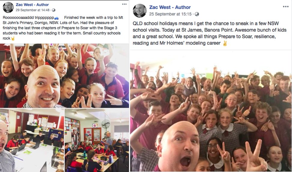 Back to school tomorrow.  Snuck in a few NSW school visits during my 'holidays'.  Had a ball at St James, Banora Pt and Mt St John's, Dorrigo.  #kidlit #mglit #literacy #reading #primaryschoolbookclub #preparetosoar