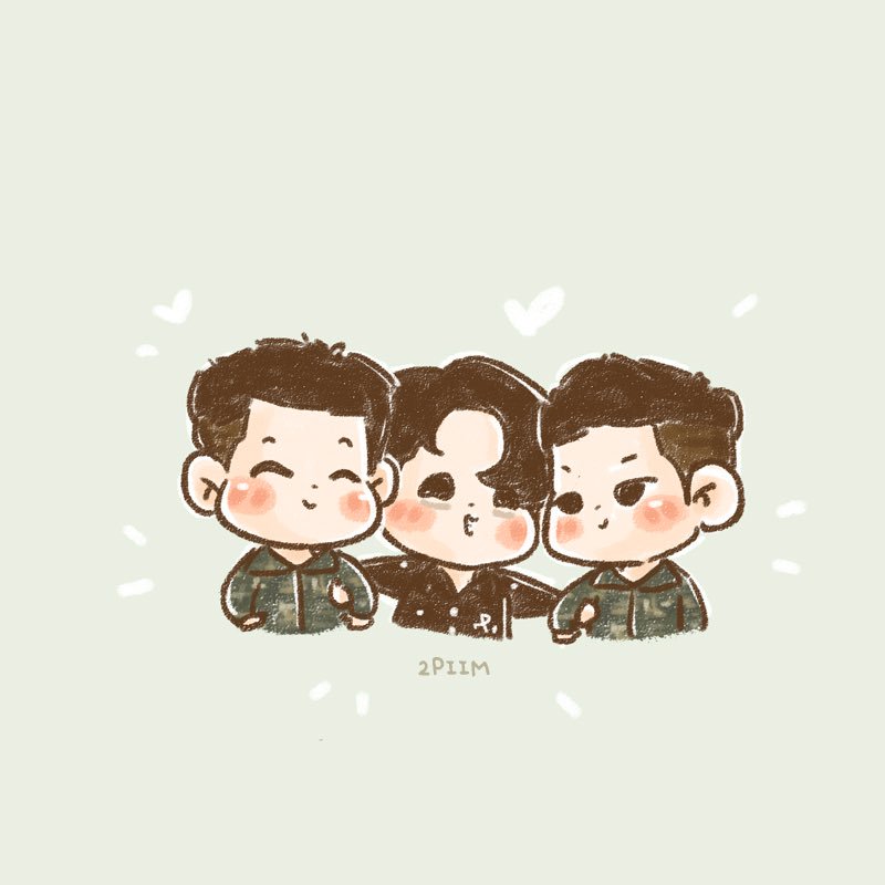 2PIIM's tweet photo. [fanart] Brothers 👼🏻🐼☀️💕
#DAESUNG #SEUNGRI #TAEYANG #BIGBANG https://t.co/lL3ViSbzHN