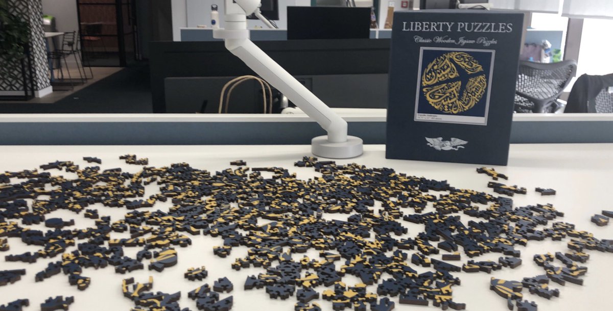 ZAnou1D's tweet photo. New Expedia Amman logo puzzle #FirstDay 💪

#lifeatexpedia #expediaAmman #puzzel #libertyPuzzle https://t.co/5fVTdneDA8