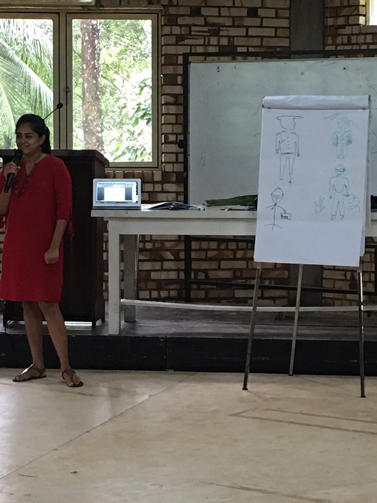 SriLankaUnites's tweet image. Gendered leadership by Mrs.Shruthi De Visser- Participants were asked to draw a pilot, teacher, doctor and firefighter. As expected, traditional gender roles were subconsciously assigned. This needs to change especially as women take leadership in peacebuilding
