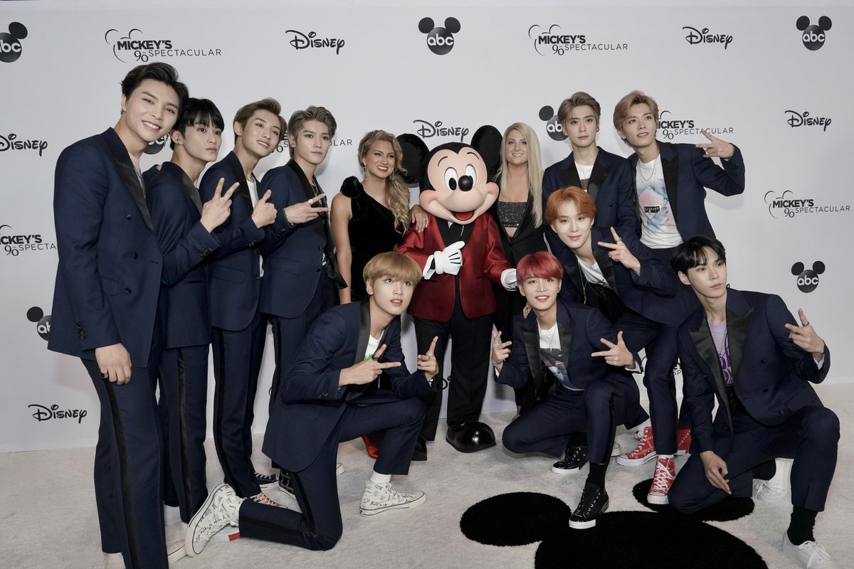 NCTsmtown_127's tweet image. Such an honor to take part in #mickey90 alongside @Meghan_trainor and @torikelly

#NCT127_Regular_Irregular 
#NCT127 #NCT