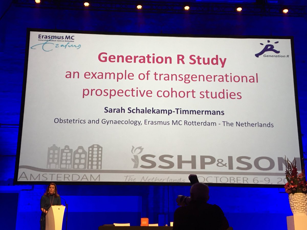 ClassicRhodi's tweet photo. An inspirational keynote address by Sarah Schalekamp-Timmermans this morning at #isshp2018 on the Generation R Study and how prospective cohort studies have contributed to our knowledge of preeclampsia and gestational hypertension. #preeclampsia #gestationalhypertension https://t.co/q32fxekYQc