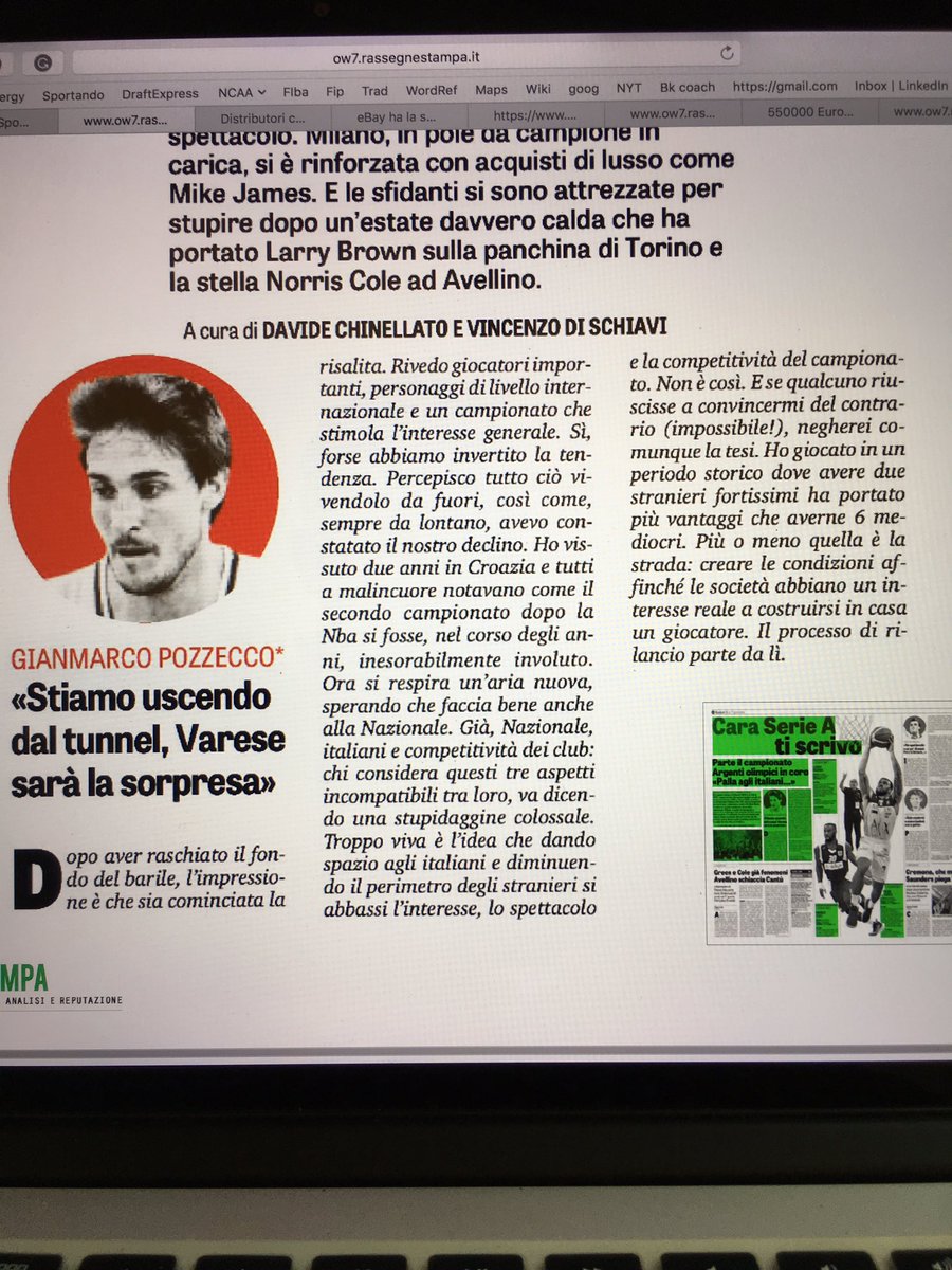 marcocalvani's tweet photo. Eh già, bravo Gianmarco Pozzecco, un’analisi oggettiva, onestà di quello che siamo e di quello che dovremmo essere...                              Yeah, good Gianmarco Pozzecco, an objective analysis, honesty of what we are and what we should be ... https://t.co/P6ngVaVsKs