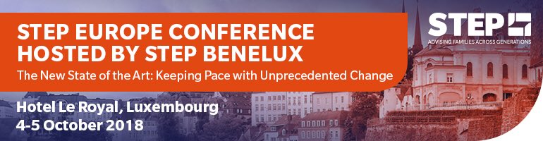 IAFL_FamLaw's tweet photo. IAFL Fellows Alberto Perez Cedillo and @JamesStewartEC2 attended last week’s #STEPEurope Conference in #Luxembourg & presented on the EU Matrimonial Property Regulation (MPR) which comes into force in 18 #EU jurisdictions (ex UK, IRL & DK) in January 2019. #IAFL #STEP #FamilyLaw https://t.co/8lJ04mJun6