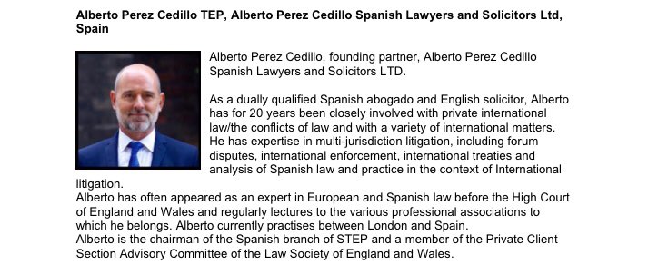IAFL_FamLaw's tweet photo. IAFL Fellows Alberto Perez Cedillo and @JamesStewartEC2 attended last week’s #STEPEurope Conference in #Luxembourg & presented on the EU Matrimonial Property Regulation (MPR) which comes into force in 18 #EU jurisdictions (ex UK, IRL & DK) in January 2019. #IAFL #STEP #FamilyLaw https://t.co/8lJ04mJun6