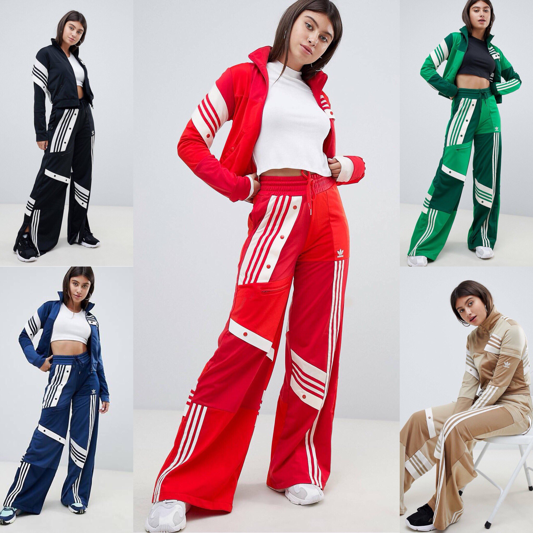 Adidas originals x danielle cathari deconstructed track pants clearance