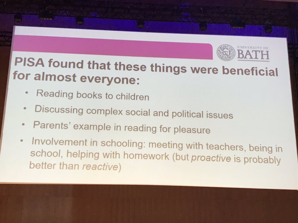 Increasing Parental Engagement - Dr Janet Goodall #tlforum2018 #EDI_QF