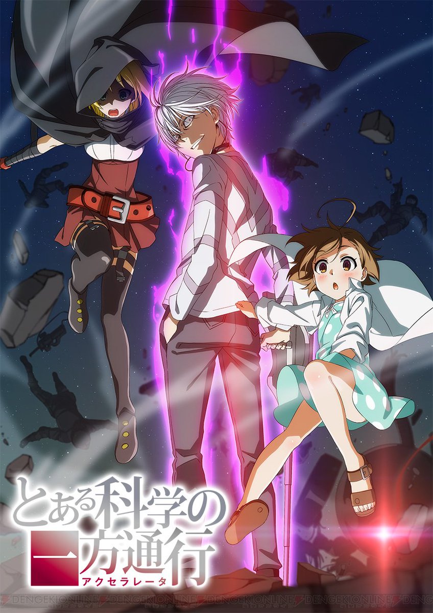 Toaru Kagaku no Accelerator: 2 novos vídeos promocionais para o