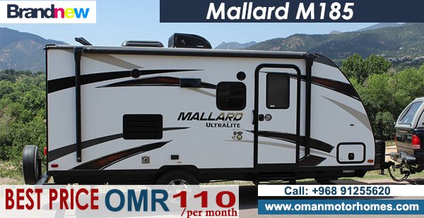 OmanMotorHome's tweet photo. Get Mallard M185 in only OMR 110/per month
#omanmotorhomes #mallard #caravan #travel_trailer https://t.co/GKVXJqEiIQ
